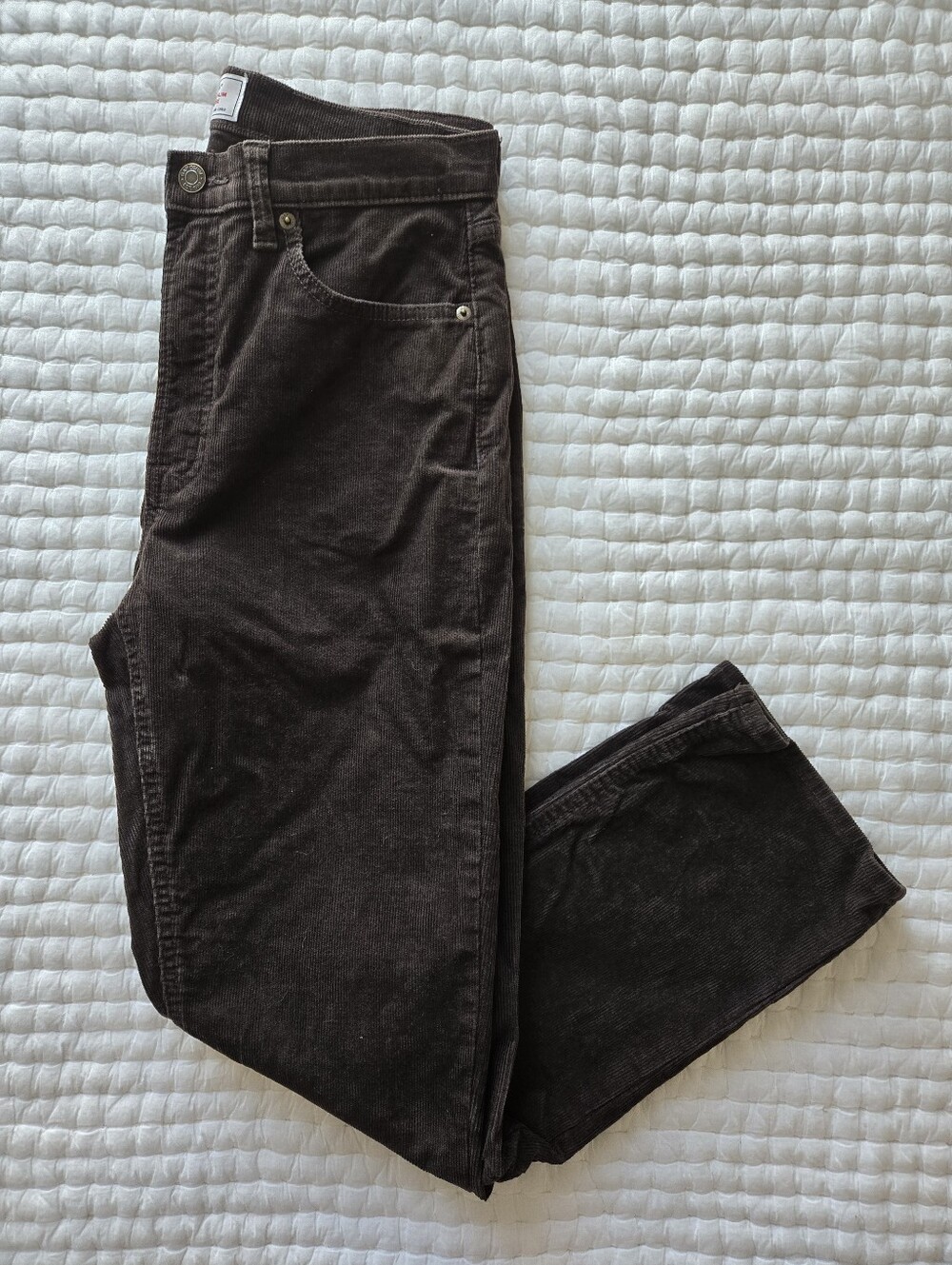Gap Vintage Slim Women’s Corduroy Pants in Dark Brown Size 6